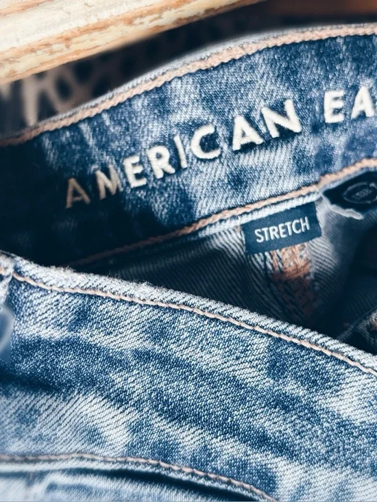 OOAK Custom Altered American Eagle Wide Leg Crop | Coolot Pedal Pusher 6 - Picture 10 of 13